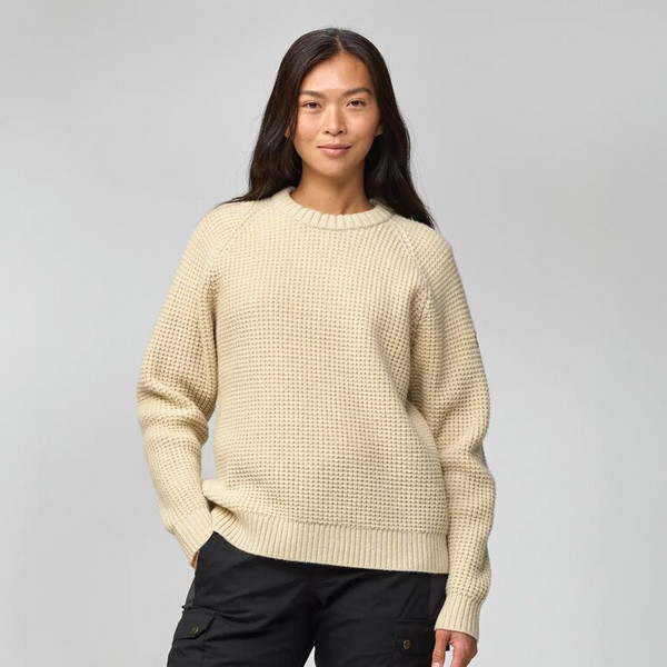Fjällräven ÖVIK WAFFLE KNIT W Damen - Wollpullover Ansicht 3