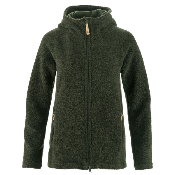 KAITUM FLEECE W Damen - Fleecejacke-DEEP FOREST