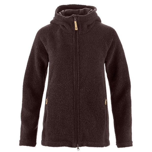 KAITUM FLEECE W Damen - Fleecejacke-BLACK OAK