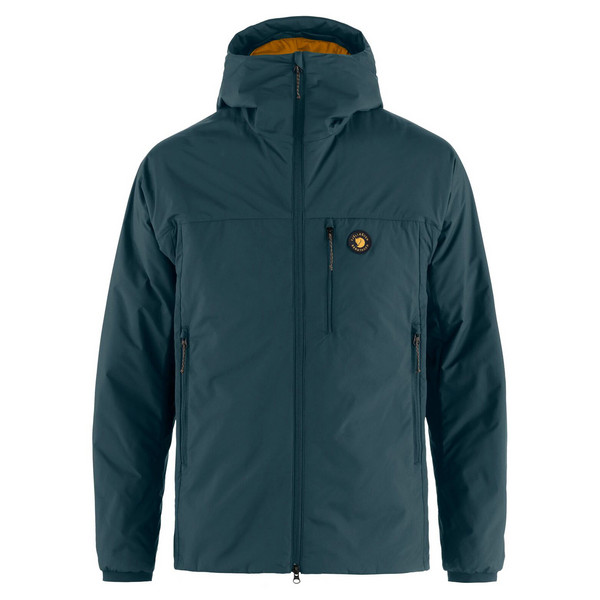 BERGTAGEN 60 INSULATION JKT M Herren - Isolationsjacke-MOUNTAIN BLUE-MUSTARD YELLOW