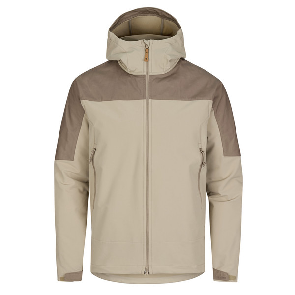 KEB AGILE WINTER JACKET M Herren - Softshelljacke-FOSSIL-SUEDE BROWN