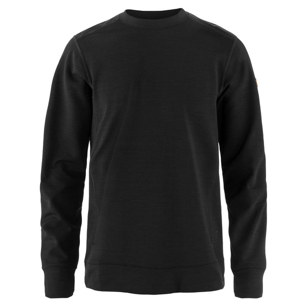KEB FLEECE CREW NECK M Herren - Fleecepullover-BLACK