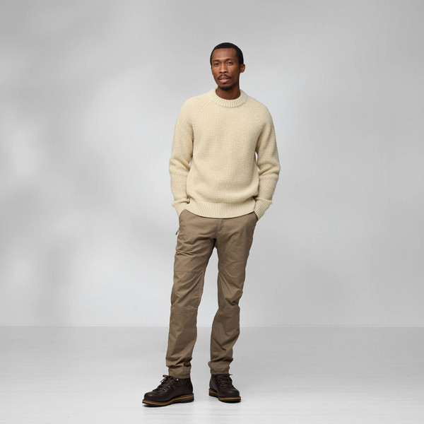 Fjällräven ÖVIK WAFFLE KNIT M Herren - Wollpullover Ansicht 9