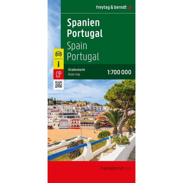 - PORTUGAL, STRAßENKARTE 1:700.000, FREYTAG & BERNDT - Straßenkarte