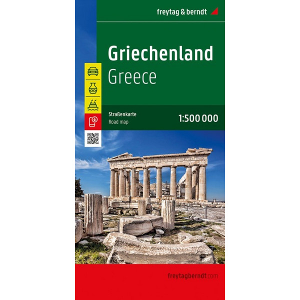 STRAßENKARTE 1:500.000, FREYTAG & BERNDT - Straßenkarte