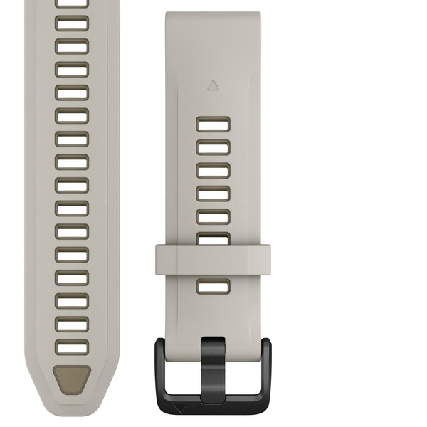 QUICKFIT-ARMBAND SILIKON - Uhrenzubehör-NEBELGRAU/DUNKLER SANDSTEIN
