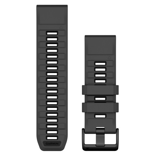 QUICKFIT-ARMBAND SILIKON - Uhrenzubehör-GRAPHIT/SILIKON SCHWARZ