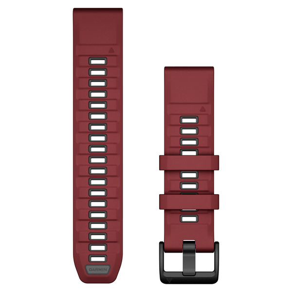 QUICKFIT-ARMBAND SILIKON - Uhrenzubehör-MARSALA/GRAPHITE