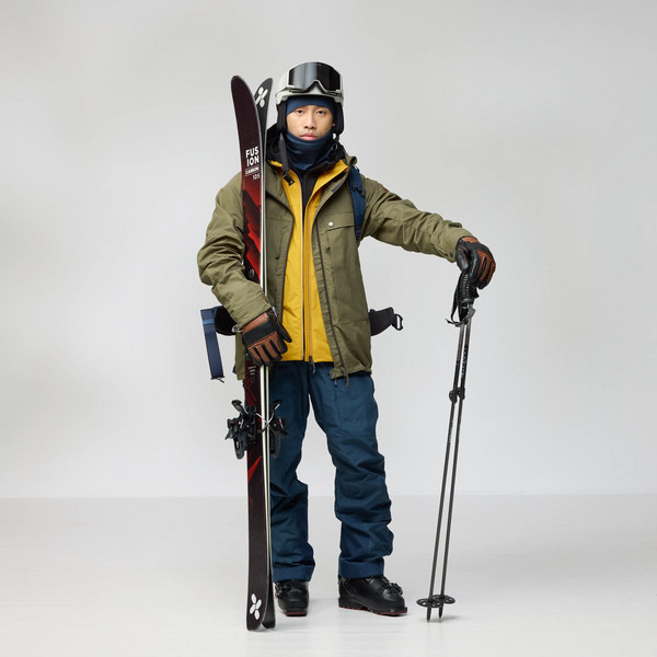 Fjällräven BERGTAGEN G-1000 JACKET M Herren - Skijacke Ansicht 15