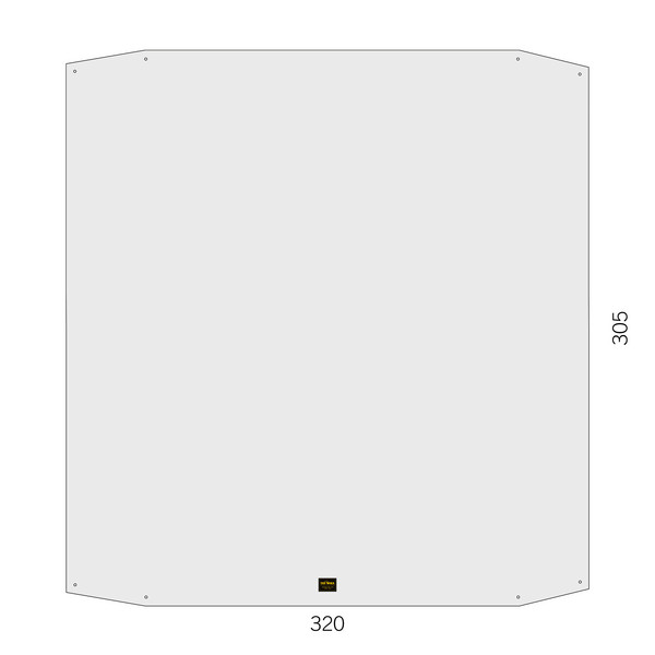 Tatonka VAN CAMP FLOOR SHEET - Zeltplane Ansicht 1