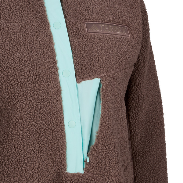 Adidas TERREX XPLORIC HIGH PILE FLEECE PULLOVER Damen - Fleecepullover Ansicht 4