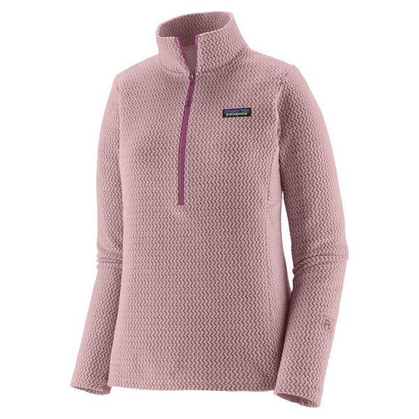 W'S R1 AIR ZIP NECK Damen - Fleecepullover-QUIET VIOLET