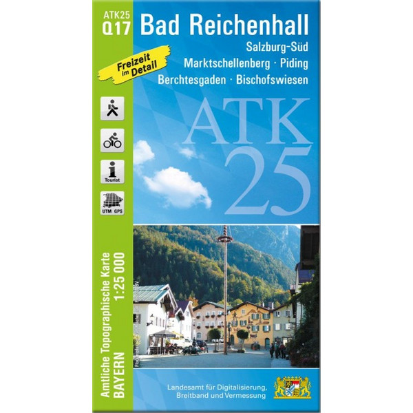 BAD REICHENHALL (AMTLICHE TOPOGRAPHISCHE KARTE