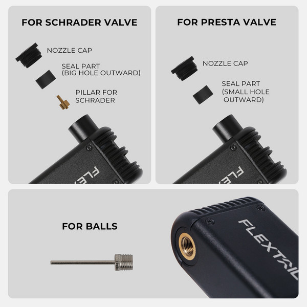Flextail TINY BIKE PUMP - Luftpumpe Ansicht 16