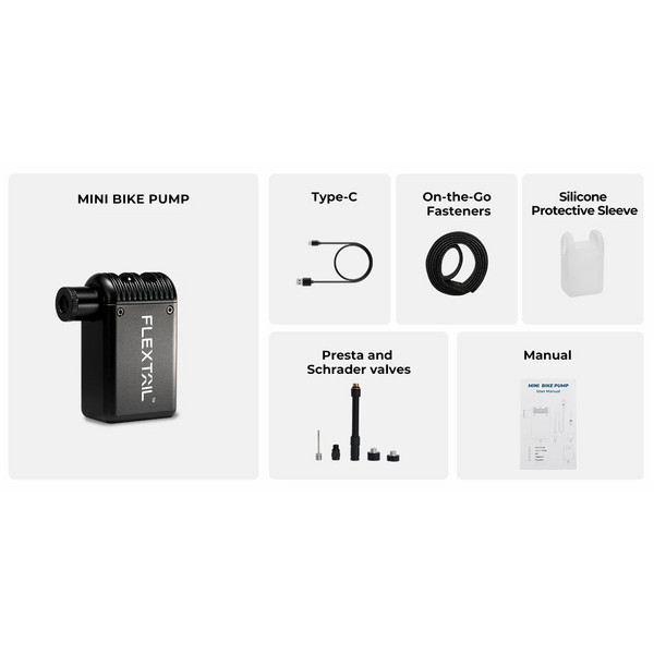 Flextail TINY BIKE PUMP - Luftpumpe Ansicht 8