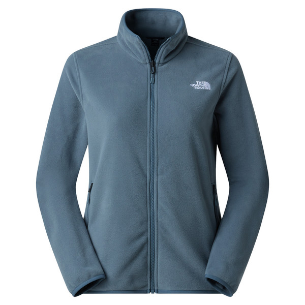 W GLACIER FLEECE JACKET Damen - Fleecejacke-GRANITE GREY