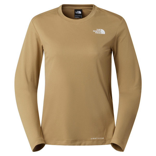 W SHADOW LONG SLEEVE T-SHIRT Damen - Langarmshirt-KELP TAN