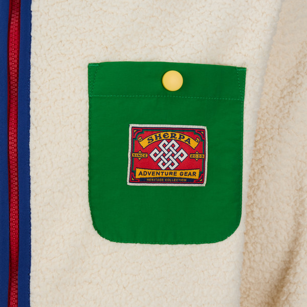 Sherpa TARCHO FULL ZIP - UNISEX Unisex - Fleecejacke Ansicht 4