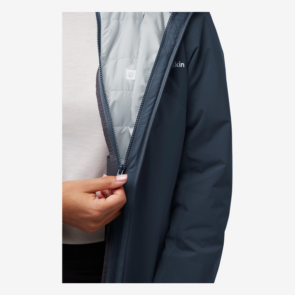 Jack Wolfskin HUNBERG 3IN1 JKT W Damen - Doppeljacke Ansicht 19