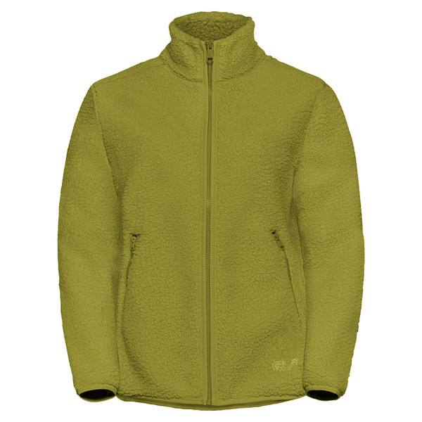 HIGH CURL JKT W Damen - Fleecejacke-KHAKI GREEN