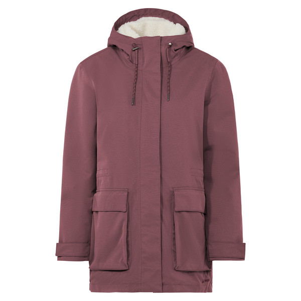 MANUKAU PARKA III Damen - Wintermantel-RUBY DUSK