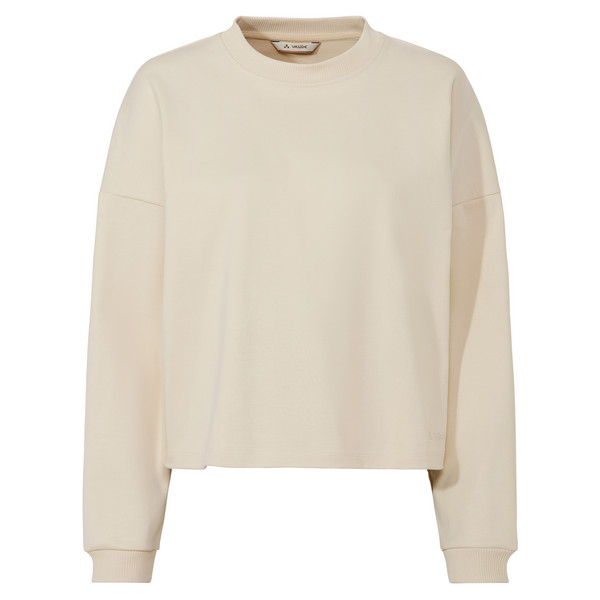 NAJUN LS SHIRT Damen - Sweatshirt-ECRU UNI