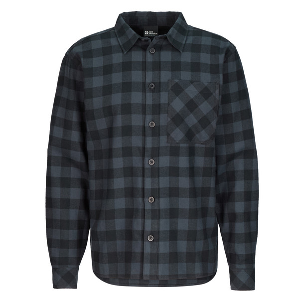 Jack Wolfskin LITE FLANNEL SHIRT M Herren - Flanellhemd Ansicht 1
