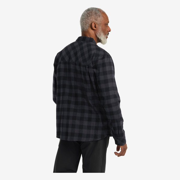 Jack Wolfskin LITE FLANNEL SHIRT M Herren - Flanellhemd Ansicht 6