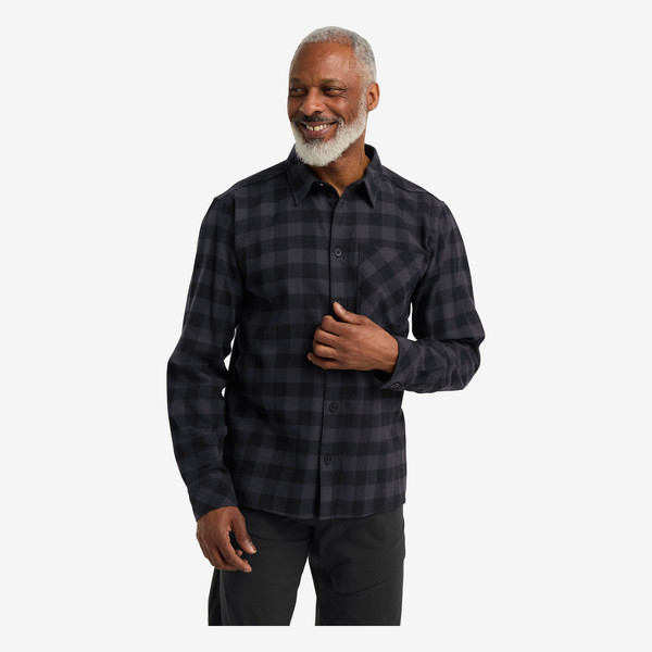 Jack Wolfskin LITE FLANNEL SHIRT M Herren - Flanellhemd Ansicht 5