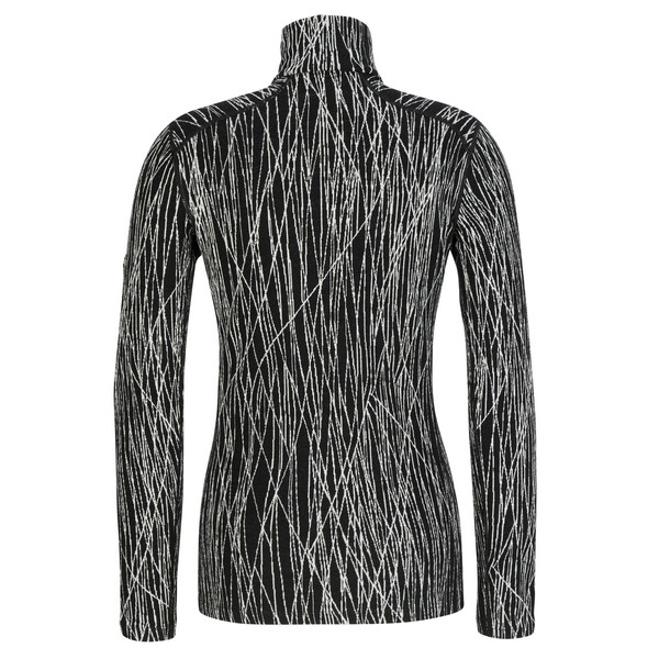 Icebreaker W MERINO 260 TECH VERTEX LS HALF ZIP DELTA LINES AOP Damen - Baselayer Ansicht 2