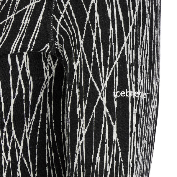 Icebreaker W MERINO 260 TECH VERTEX LS HALF ZIP DELTA LINES AOP Damen - Baselayer Ansicht 4