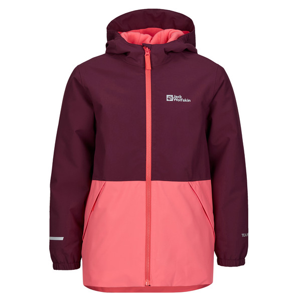 SNOW DAYS JKT KIDS Kinder - Übergangsjacke-AMARANTH
