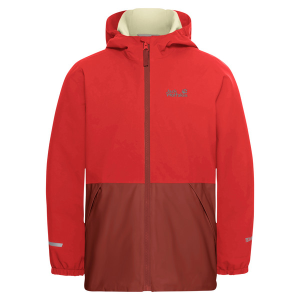 SNOW DAYS JKT KIDS Kinder - Übergangsjacke-SIREN RED