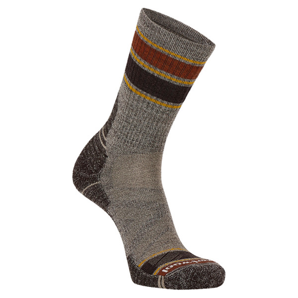 Smartwool HIKE LIGHT CUSHION STRIPED MID CREW SOCK Unisex - Wandersocken Ansicht 1