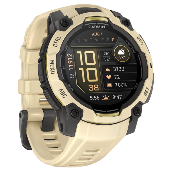 INSTINCT 3 – 45 MM AMOLED - Smartwatch-GRAU/CITRINE
