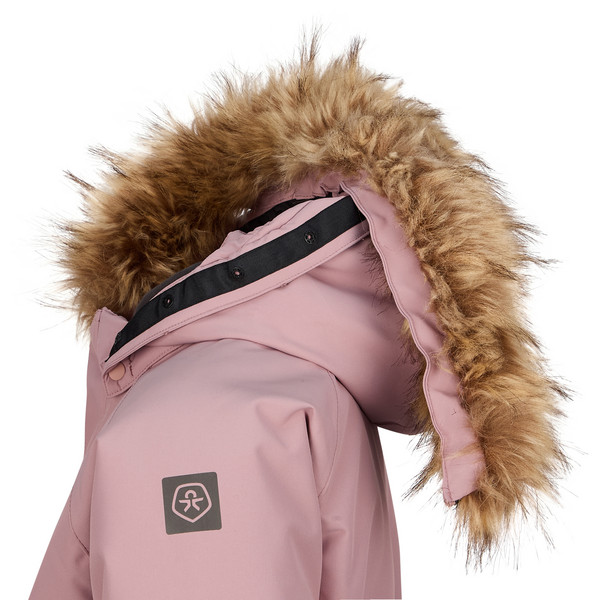 Color Kids COVERALL W. CONTRAST & FUR Kinder - Schneeanzug Ansicht 7