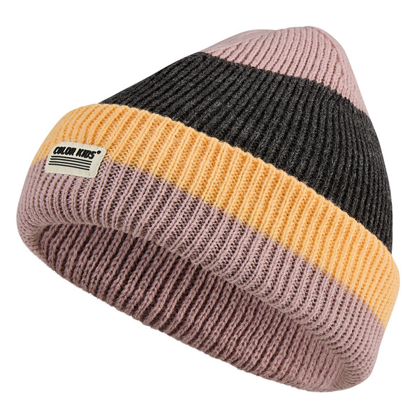 Color Kids BEANIE W. WOOL & CONTRAST Kinder - Mütze Ansicht 1