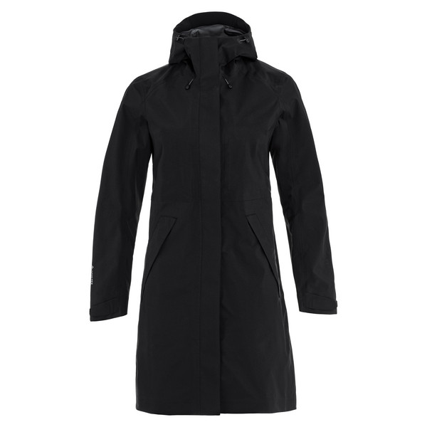 RE-SORTED RAIN COAT PRO W Damen - Regenmantel-BLACK