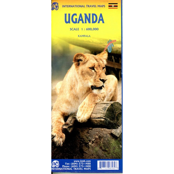 UGANDA - Karte Ansicht 1
