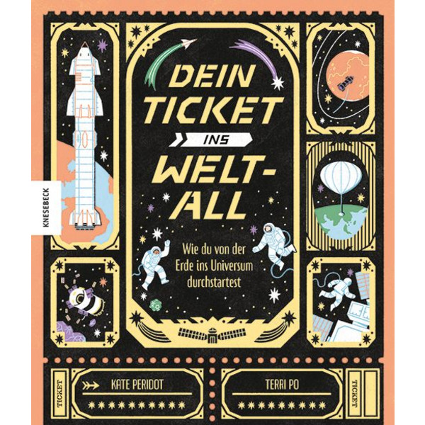 DEIN TICKET INS WELTALL - Kinderbuch Ansicht 1