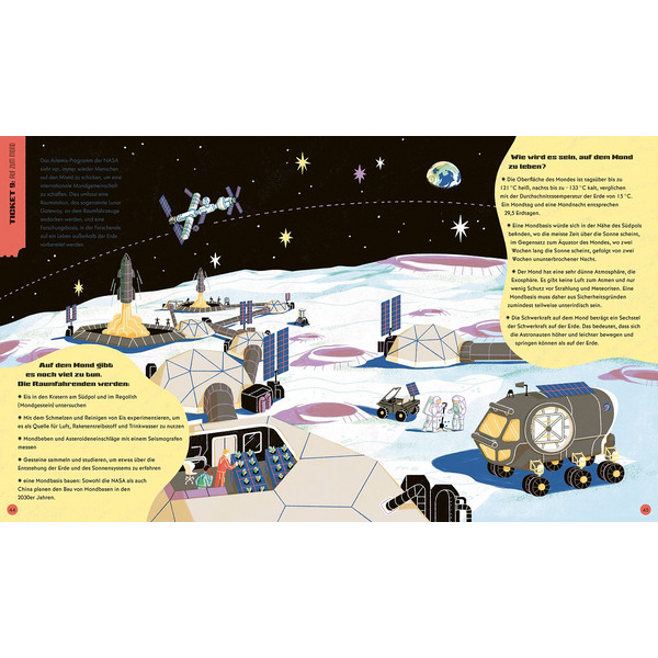 DEIN TICKET INS WELTALL - Kinderbuch Ansicht 6
