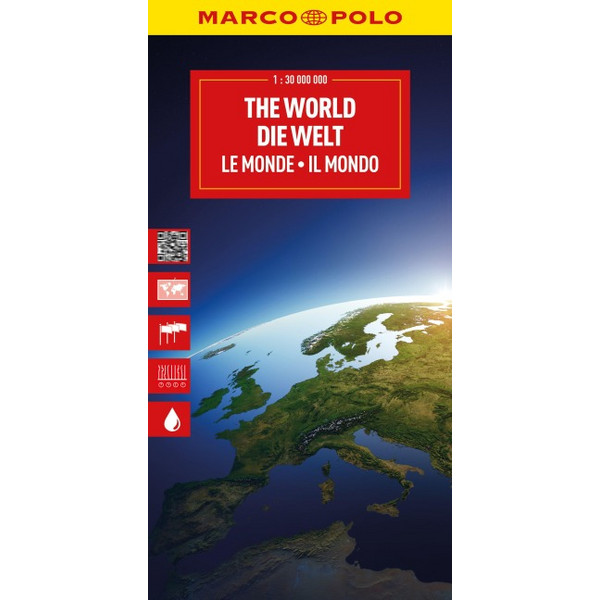 POLO REISEKARTE DIE WELT 1:30 MIO. - Karte
