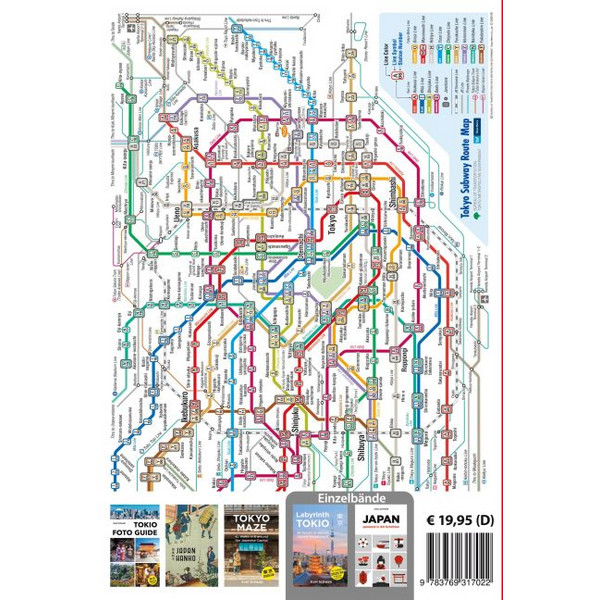 LABYRINTH TOKIO - 42 TOUREN UND JAPAN SCHRITT FÜR SCHRITT - Reiseführer Ansicht 2