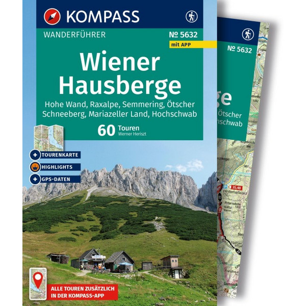 WANDERFÜHRER WIENER HAUSBERGE, 60 TOUREN