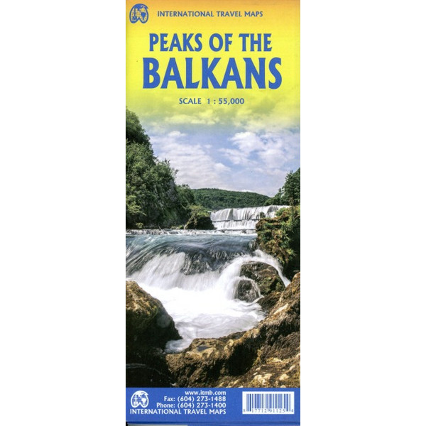 BALKANS AND PEAKS - Straßenkarte Ansicht 1