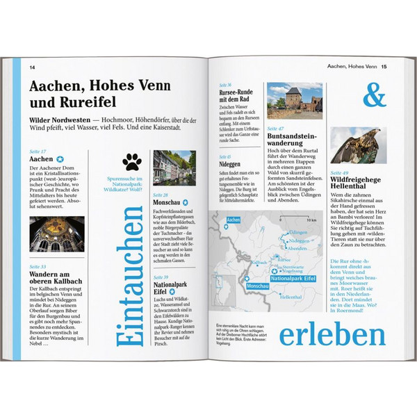 DUMONT REISE-TASCHENBUCH REISEFÜHRER EIFEL, AACHEN, TRIER Ansicht 2