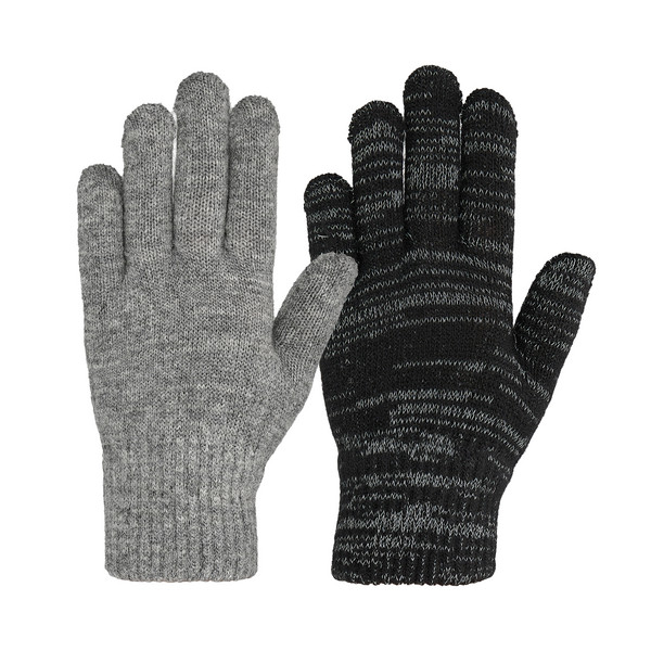 MAGIC GLOVES W.REFLEX 2-PACK Kinder - Handschuhe-GREY