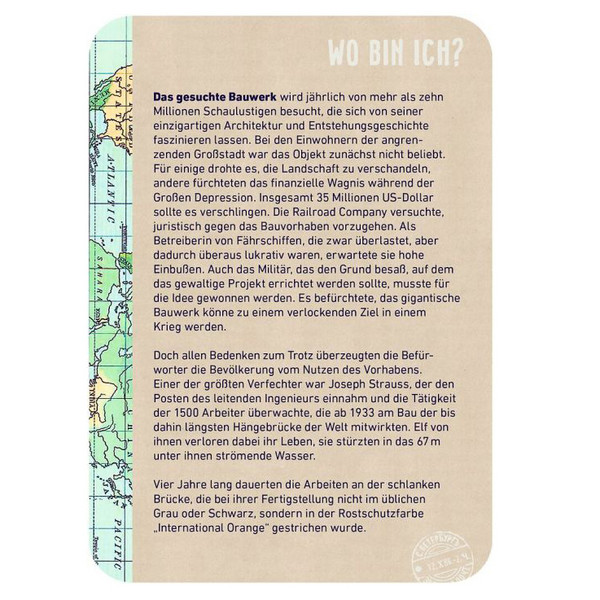 Moses Verlag WO BIN ICH? - Reisespiel Ansicht 4