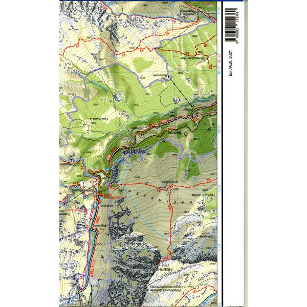 SONNBLICK-GROßGLOCKNER-HEILIGENBLUT 1:25 000 - Wanderkarte Ansicht 2