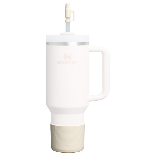 QUENCHER BOOT + STRAW TOPPER 40OZ-CREAM